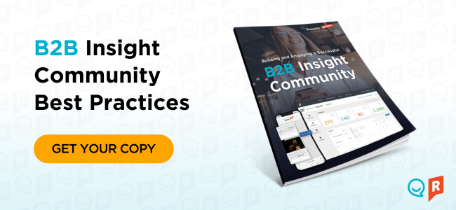 B2B insight community best practices - blog CTA